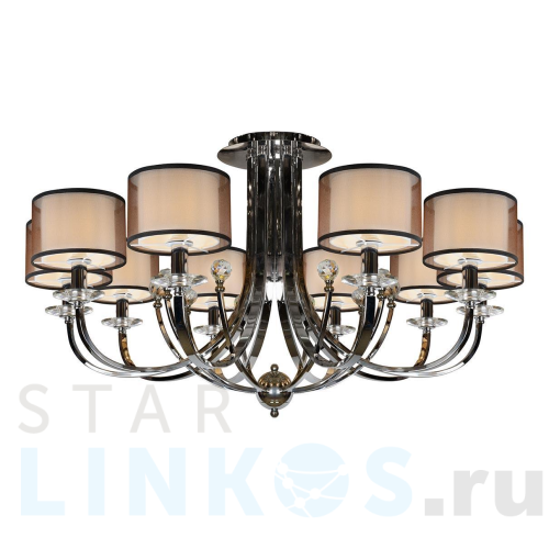 Купить Потолочная люстра iLamp America 88049/10 CR за 75 990 руб. в Туле Купить с доставкой Потолочная люстра iLamp America 88049/10 CR в Туле