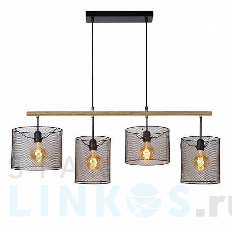 Купить Подвесная люстра Lucide Baskett 45459/04/30 за 36 116 руб. в Туле фото 2 Купить с доставкой Подвесная люстра Lucide Baskett 45459/04/30 в Туле фото 2