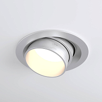 Купить Встраиваемый светодиодный светильник Elektrostandard 9919 LED 10W 4200K серебро a052461 в Туле