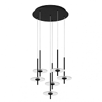 Купить Подвесная светодиодная люстра De Markt Ауксис 11 722013106 в Туле