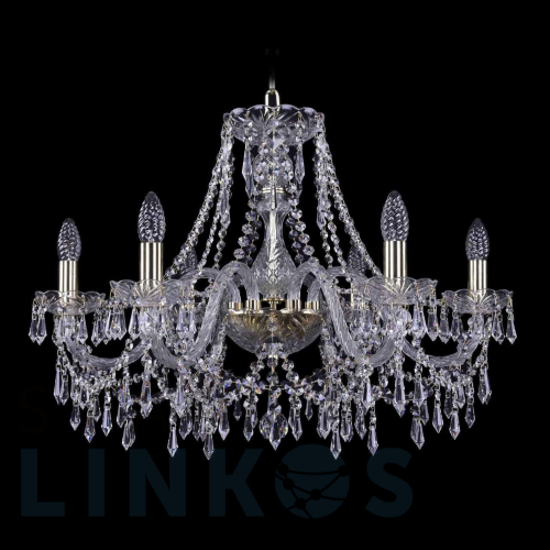 Купить с доставкой Подвесная люстра Bohemia Ivele 1403/6/240 G в Туле