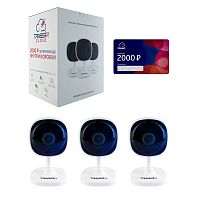 Купить Комплект облачного видеонаблюдения TRASSIR Cloud «Домашний» в Туле