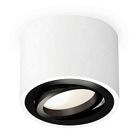 Купить Комплект накладного светильника Ambrella light Techno Spot XS7510002 SWH/PBK белый песок/черный полированный (C7510, N7002) в Туле