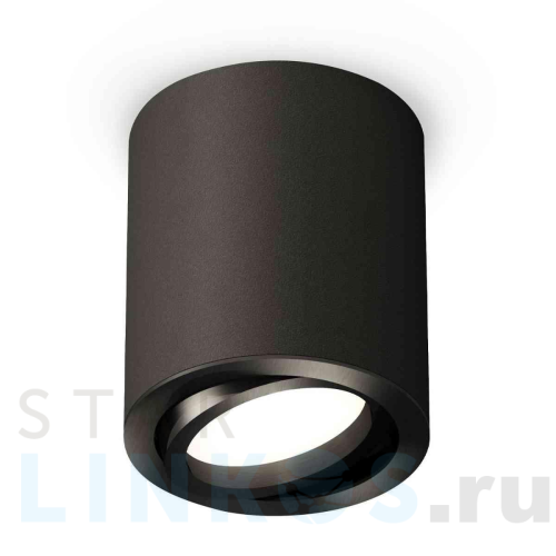 Купить с доставкой Комплект накладного светильника Ambrella light Techno Spot XS7422001 SBK/PBK черный песок/черный матовый (C7422, N7002) в Туле