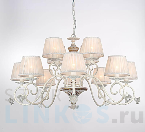 Купить Подвесная люстра Lumien Hall Летисия H17075/12HEW за 32 600 руб. в Туле Купить с доставкой Подвесная люстра Lumien Hall Летисия H17075/12HEW в Туле