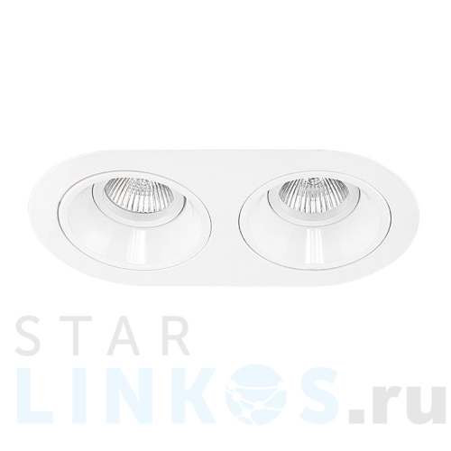 Купить с доставкой Встраиваемый светильник Lightstar Domino (214656+214606+214606) D6560606 в Туле