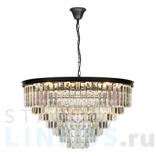 Купить с доставкой Подвесная люстра iLamp Triumph 6101-800 BK в Туле