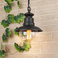 Купить Уличный подвесной cветильник Elektrostandard Talli H GL 3002H черный a038483 в Туле