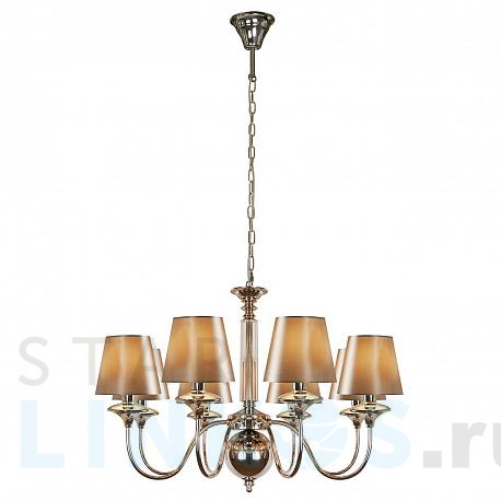 Купить Подвесная люстра iLamp Rolling P2406-8 Nickel за 32 590 руб. в Туле фото 2 Купить с доставкой Подвесная люстра iLamp Rolling P2406-8 Nickel в Туле фото 2