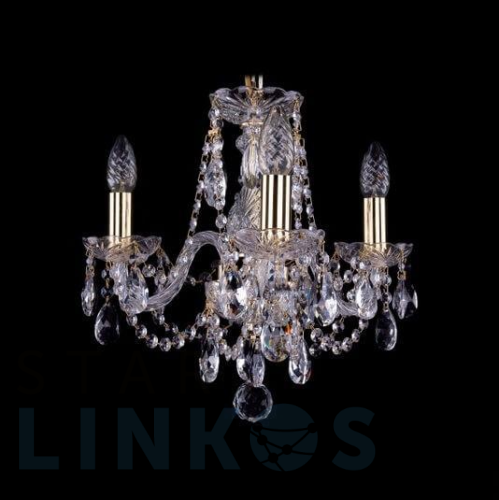 Купить Подвесная люстра Bohemia Ivele 1406/3/141 G за 36 850 руб. в Туле Купить с доставкой Подвесная люстра Bohemia Ivele 1406/3/141 G в Туле