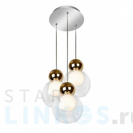 Купить Подвесная светодиодная люстра iLedex Blossom C4476-3R GL за 23 490 руб. в Туле фото 2 Купить с доставкой Подвесная светодиодная люстра iLedex Blossom C4476-3R GL в Туле фото 2