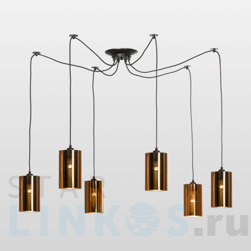 Купить Подвесная люстра Lussole Lincoln LSP-8946 за 15 413 руб. в Туле Купить с доставкой Подвесная люстра Lussole Lincoln LSP-8946 в Туле