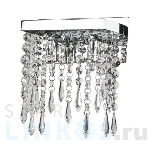 Купить Настенный светильник Ideal Lux Giada Ap2 Trasparente 098784 за 16 670 руб. в Туле Купить с доставкой Настенный светильник Ideal Lux Giada Ap2 Trasparente 098784 в Туле