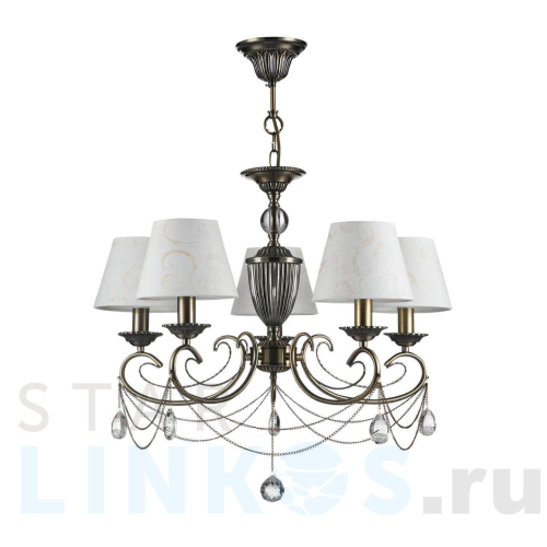 Купить Подвесная люстра Freya Brossard FR2904-PL-05-BZ за 13 291 руб. в Туле Купить с доставкой Подвесная люстра Freya Brossard FR2904-PL-05-BZ в Туле