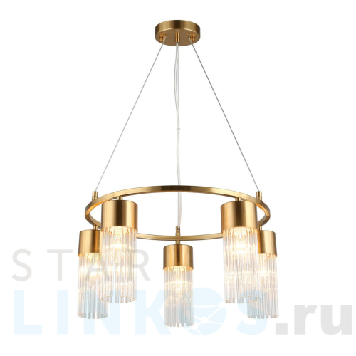 Купить с доставкой Подвесная люстра Omnilux Cesana OML-67103-05 в Туле