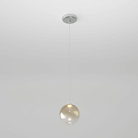 Купить Подвесной светодиодный светильник Eurosvet Wonder 50232/1 Led янтарный в Туле