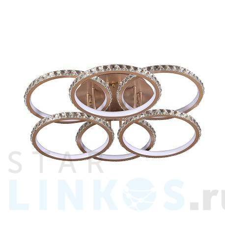 Купить Потолочная светодиодная люстра Gerhort G61312/6GD за 21 000 руб. в Туле фото 2 Купить с доставкой Потолочная светодиодная люстра Gerhort G61312/6GD в Туле фото 2