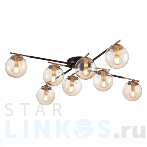 Купить Потолочная люстра Evoluce LITERNO SLE106902-08 за 11 680 руб. в Туле Купить с доставкой Потолочная люстра Evoluce LITERNO SLE106902-08 в Туле