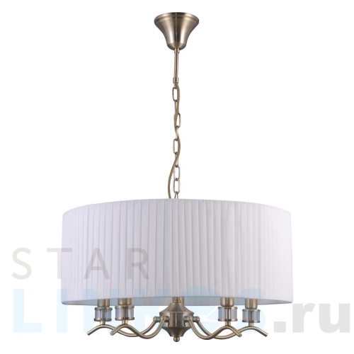 Купить Подвесная люстра Gerhort G11020/5P AB WT за 12 700 руб. в Туле Купить с доставкой Подвесная люстра Gerhort G11020/5P AB WT в Туле
