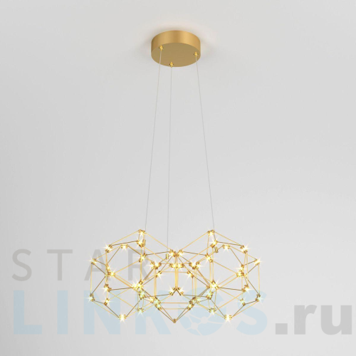 Купить Подвесной светодиодный светильник Eurosvet Uma 90169/5 медь за 36 600 руб. в Туле Купить с доставкой Подвесной светодиодный светильник Eurosvet Uma 90169/5 медь в Туле