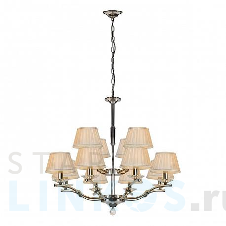 Купить Подвесная люстра iLamp Vivaldi 85125/8+4 CR за 78 090 руб. в Туле фото 2 Купить с доставкой Подвесная люстра iLamp Vivaldi 85125/8+4 CR в Туле фото 2