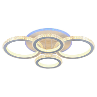 Купить Потолочная светодиодная люстра Profit Light 8017/2+2 WHT в Туле