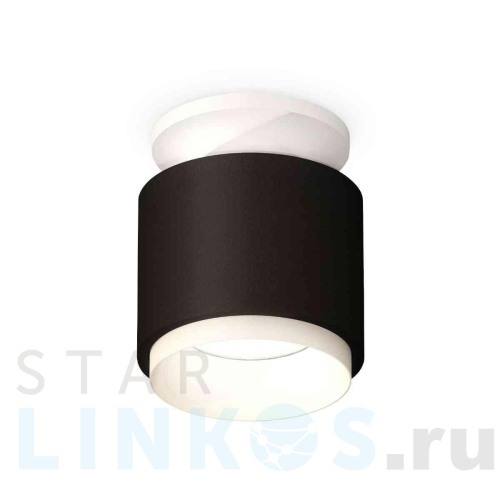 Купить с доставкой Комплект накладного светильника Ambrella light Techno Spot XS7511040 SBK/SWH черный песок/белый песок (N7925, C7511, N7030) в Туле