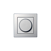 Купить Диммер поворотно-нажимной Liregus Epsilon серебро 28-181 в Туле