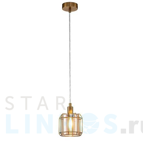 Купить Подвесной светильник Escada Midland 10188/1S Brass за 4 070 руб. в Туле фото 2 Купить с доставкой Подвесной светильник Escada Midland 10188/1S Brass в Туле фото 2