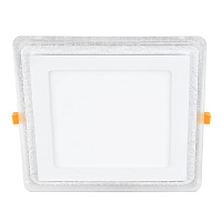 Купить Встраиваемый светодиодный светильник Elektrostandard DLS024 12+6W 4200K a038376 в Туле