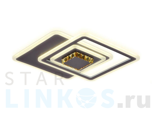 Купить Потолочный светодиодный светильник Ambrella light Ice FA262 за 13 254 руб. в Туле Купить с доставкой Потолочный светодиодный светильник Ambrella light Ice FA262 в Туле