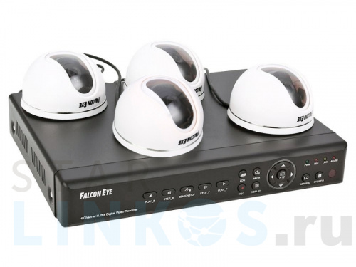 Купить Комплект видеонаблюдения 4-х канальный FE-004H-KIT (Дом) с ж/д 500Gb за 9 073.50 руб. в Туле Купить с доставкой Комплект видеонаблюдения 4-х канальный FE-004H-KIT (Дом) с ж/д 500Gb в Туле