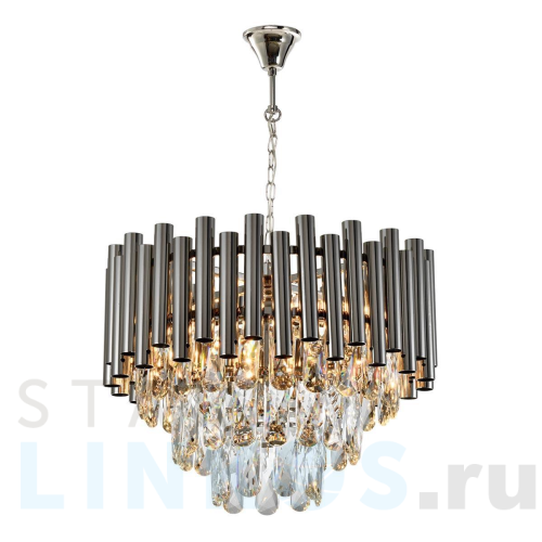 Купить Подвесная люстра iLamp Savage P9510-4 NIC за 42 590 руб. в Туле Купить с доставкой Подвесная люстра iLamp Savage P9510-4 NIC в Туле