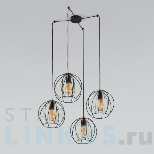 Купить Подвесная люстра TK Lighting 6598 Jaula за 30 200 руб. в Туле Купить с доставкой Подвесная люстра TK Lighting 6598 Jaula в Туле