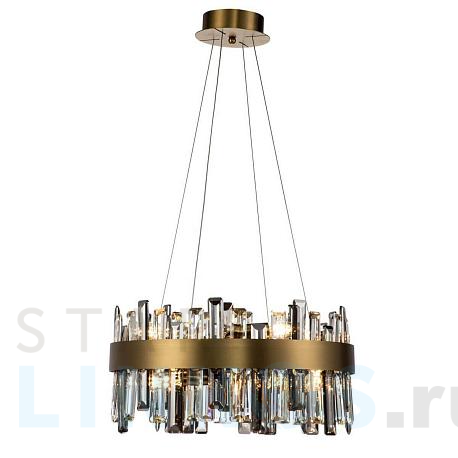 Купить Подвесная люстра Indigo Ritmo 12006/8P Brass V000037 за 57 990 руб. в Туле фото 2 Купить с доставкой Подвесная люстра Indigo Ritmo 12006/8P Brass V000037 в Туле фото 2