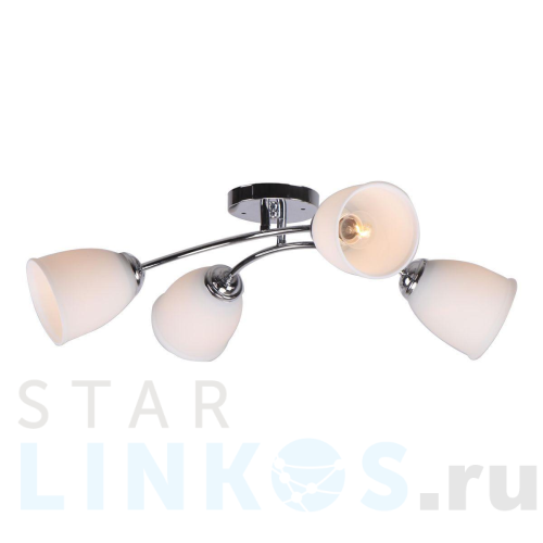 Купить Потолочная люстра IMEX MD.0537-4-S CH за 4 390 руб. в Туле Купить с доставкой Потолочная люстра IMEX MD.0537-4-S CH в Туле