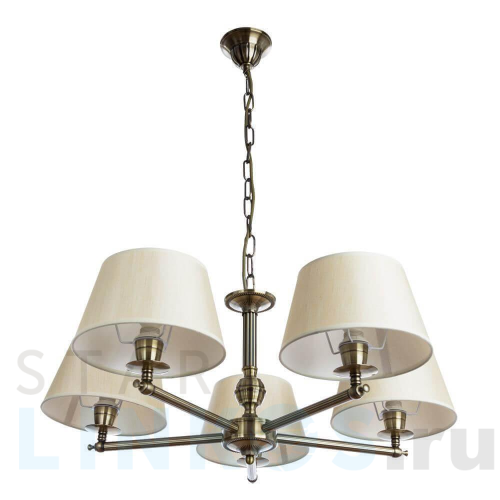 Купить Подвесная люстра Arte Lamp York A2273LM-5AB за 16 870 руб. в Туле Купить с доставкой Подвесная люстра Arte Lamp York A2273LM-5AB в Туле