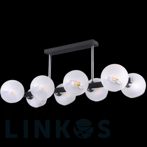 Купить Потолочная люстра Illumico IL9559-8PSQ-79 CR BK за 9 700 руб. в Туле Купить с доставкой Потолочная люстра Illumico IL9559-8PSQ-79 CR BK в Туле