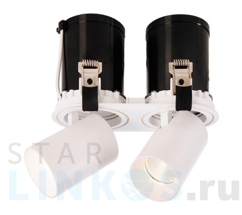 Купить с доставкой Встраиваемый светильник Deko-Light Rigel Mini Round Double 565313 в Туле