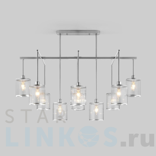 Купить Потолочная люстра Eurosvet 60144/10 хром за 46 600 руб. в Туле Купить с доставкой Потолочная люстра Eurosvet 60144/10 хром в Туле