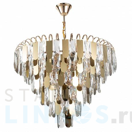 Купить Подвесная люстра Arte Lamp Vivien A2719SP-8GO за 22 990 руб. в Туле фото 2 Купить с доставкой Подвесная люстра Arte Lamp Vivien A2719SP-8GO в Туле фото 2