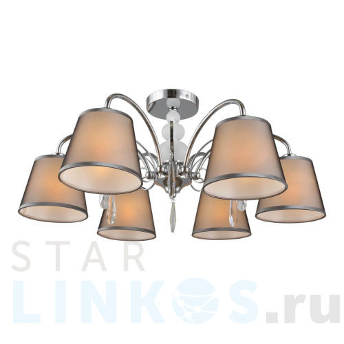 Купить Потолочная люстра Omnilux Recco OML-66707-06 за 10 940 руб. в Туле Купить с доставкой Потолочная люстра Omnilux Recco OML-66707-06 в Туле