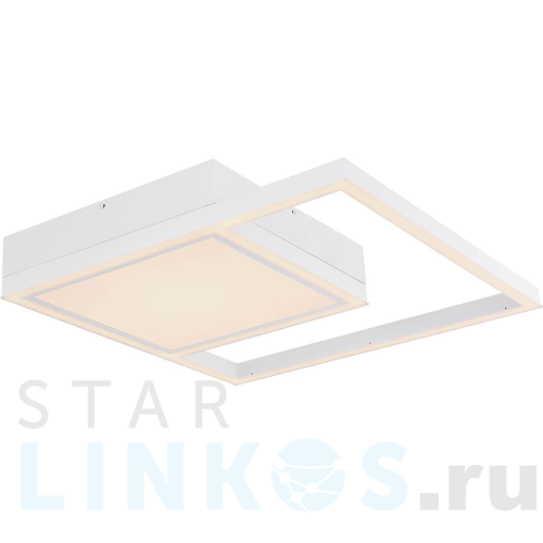 Купить Потолочный светодиодный светильник Globo Squares 67224FSH за 91 520 руб. в Туле Купить с доставкой Потолочный светодиодный светильник Globo Squares 67224FSH в Туле