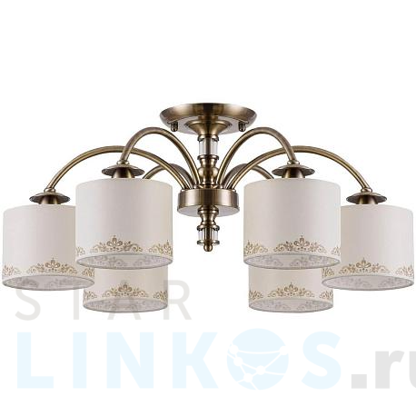 Купить Потолочная люстра Freya Ksenia FR2539CL-06BS за 17 471 руб. в Туле фото 2 Купить с доставкой Потолочная люстра Freya Ksenia FR2539CL-06BS в Туле фото 2