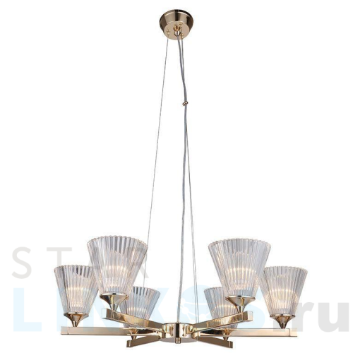 Купить Подвесная люстра Newport 3616/C gold М0066809 за 11 007 руб. в Туле Купить с доставкой Подвесная люстра Newport 3616/C gold М0066809 в Туле