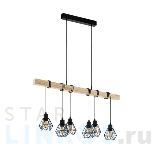 Купить с доставкой Подвесной светильник Eglo Townshend 43133 в Туле