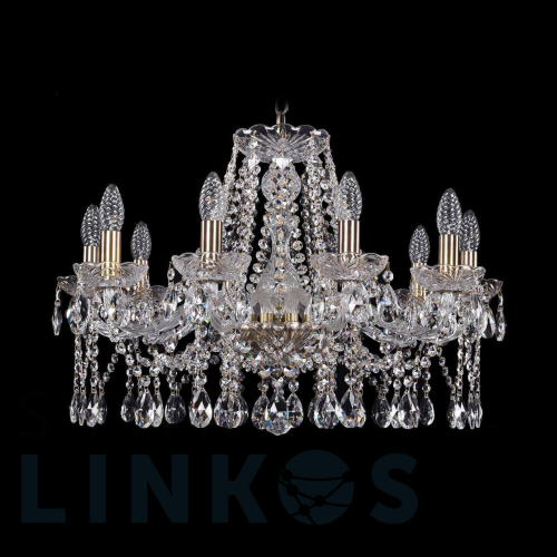 Купить Подвесная люстра Bohemia Ivele 1413/10/220 Pa за 49 287 руб. в Туле Купить с доставкой Подвесная люстра Bohemia Ivele 1413/10/220 Pa в Туле