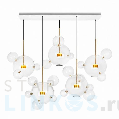 Купить Подвесная светодиодная люстра Loft IT Bolle 2027-S5 за 79 490 руб. в Туле фото 2 Купить с доставкой Подвесная светодиодная люстра Loft IT Bolle 2027-S5 в Туле фото 2