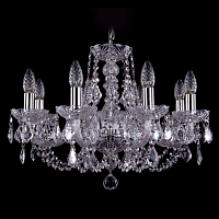 Купить Подвесная люстра Bohemia Ivele 1406/8/195 Ni Leafs в Туле