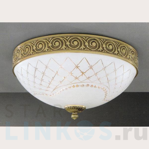 Купить с доставкой Потолочный светильник Reccagni Angelo PL.7102/3 в Туле